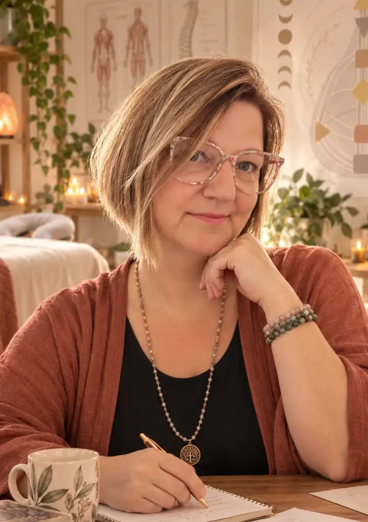 Julie Chouinard, energy practitioner and Human Design guide, author of Dragon Energy Oracle
